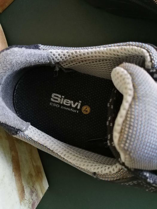 Sapato de proteção biqueira/ sola de aço e ESD