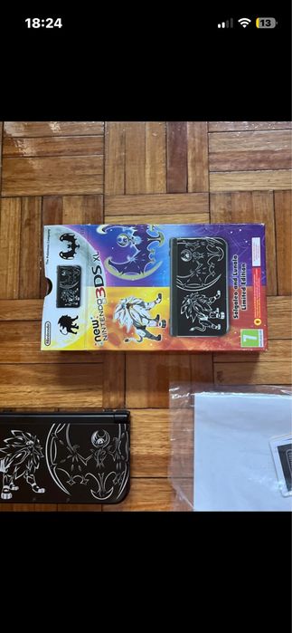 Nintendo 3DS XL Solgaleo & Lunala Special Edition – IPS Screen – With Box – Excellent Condition
