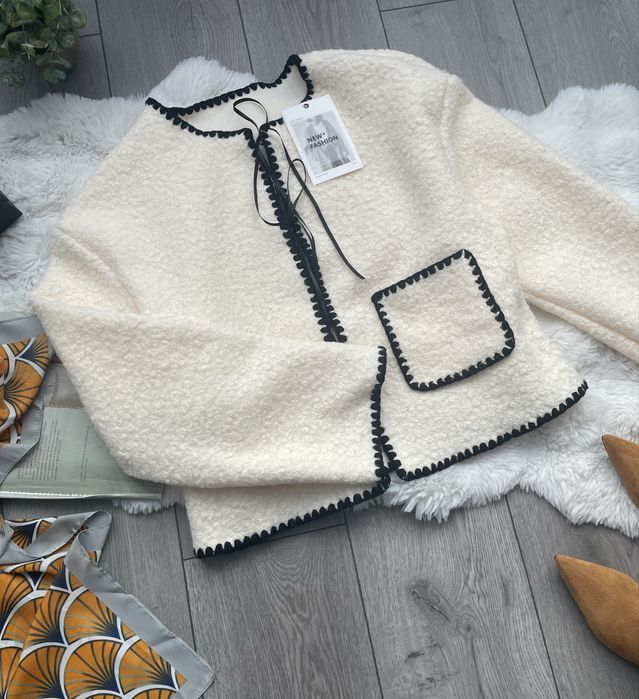 куртка піджак кардиган тедді букле