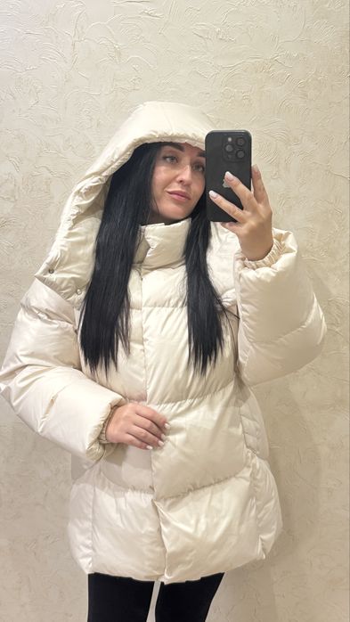 Жіночий пуфер, пуховик