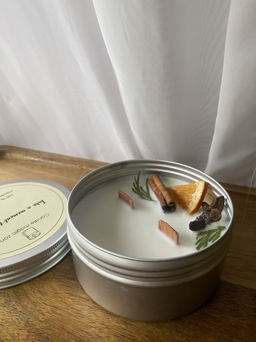 Аромасвічка соєва ручна робота