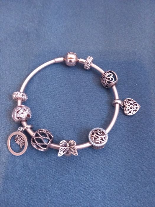 Pandora bransoletka  i Apart charms