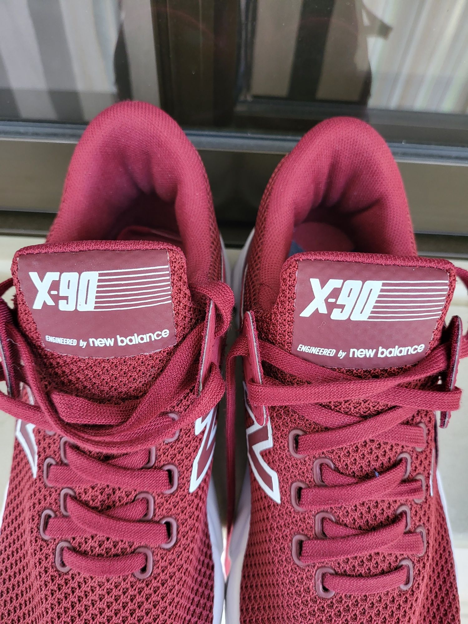 New balance x90 red new arrivals