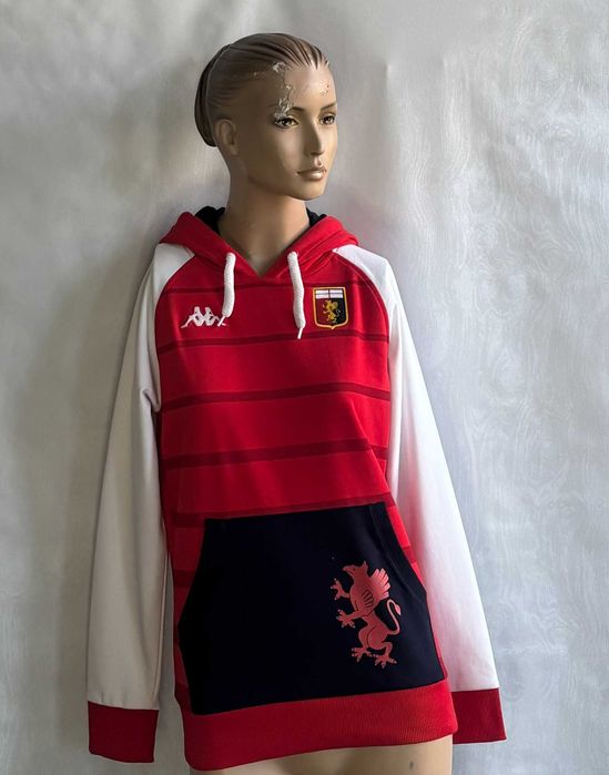 Bluza z kapturem Genoa CFC 2021/2022 Kappa roz. L