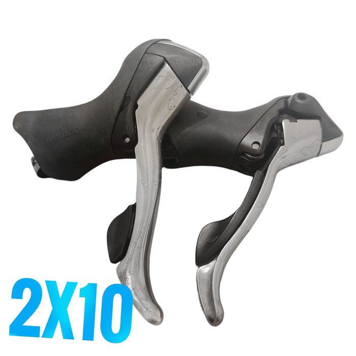 SHIMANO ULTEGRA 2x10 ST-6600 klamkomanetki manetki klamki szosowe