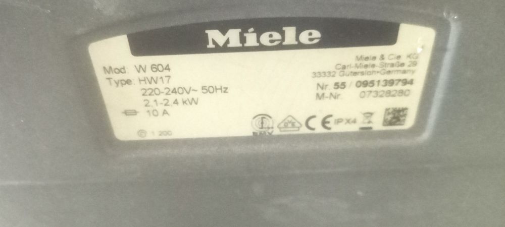 Pralka automatyczna Miele