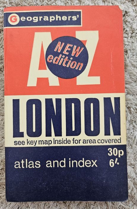 Geographers’ A-Z London – atlas ulic i indeks Pruszków • OLX.pl