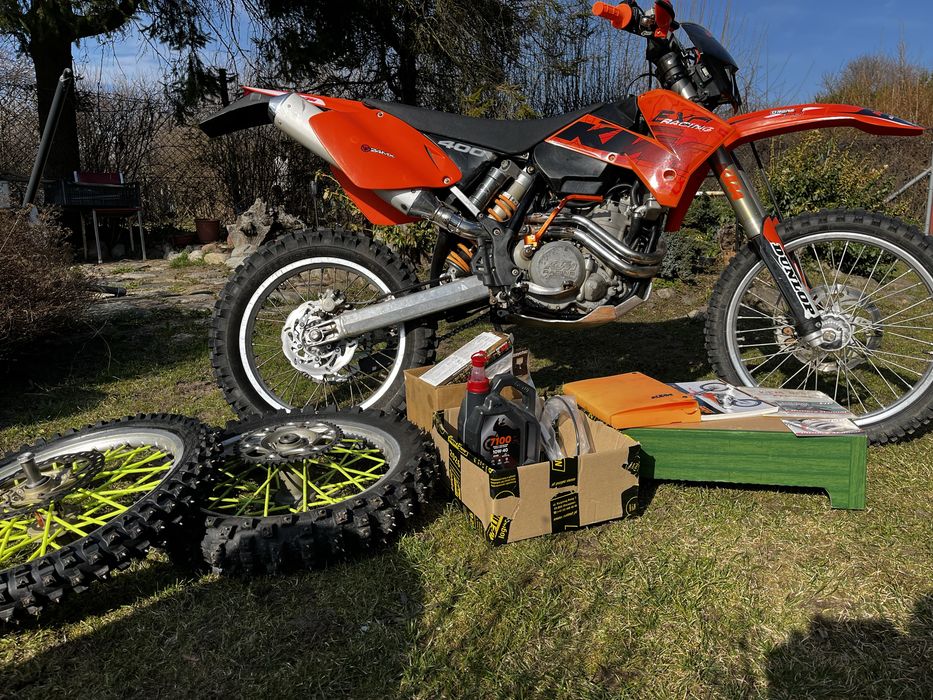 Ktm excf 450/400 rfs (250, 520,525) DOKUMENTY , cross , enduro Lębork ...