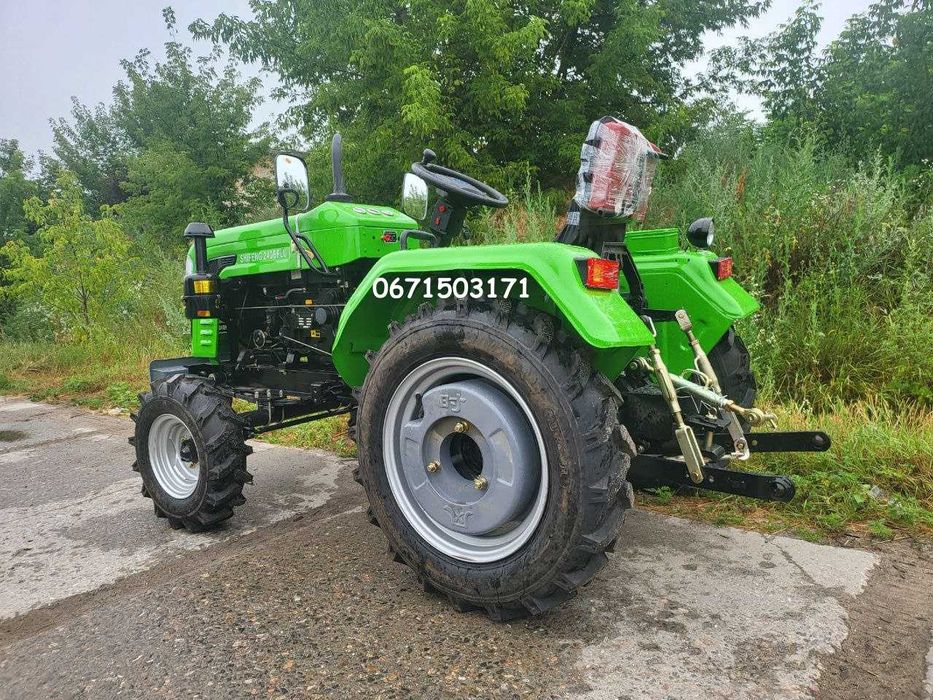 Трактор Shifeng 244BFU Примусове опускання Повний привідВОМ Розстрочка