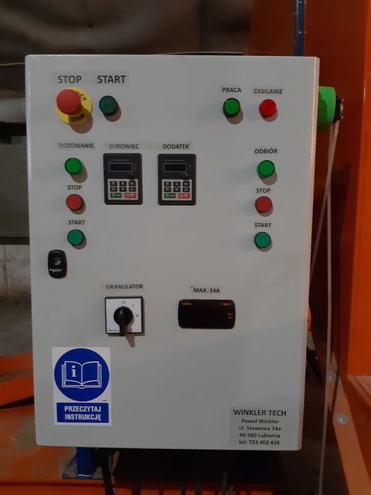 Peleciarka granulator biomasy GB11 PRODUCENT całe linie peletujące