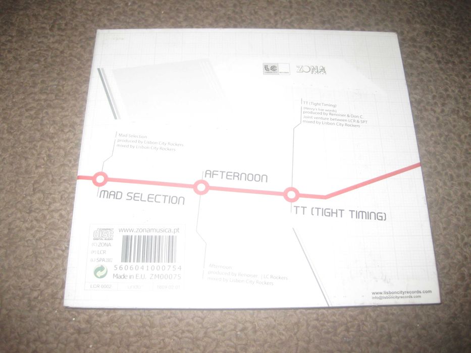 CD dos Lisbon City Rockers "This Is Not A Volume" Digipack!