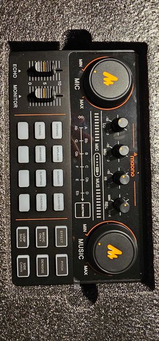 Maonocaster mikser karta dzwiękowa karaoke , bluetooth.