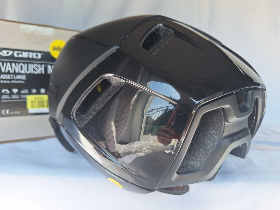 Kask rowerowy szosowy Giro Vanquish MIPS Black L 59-63cm
