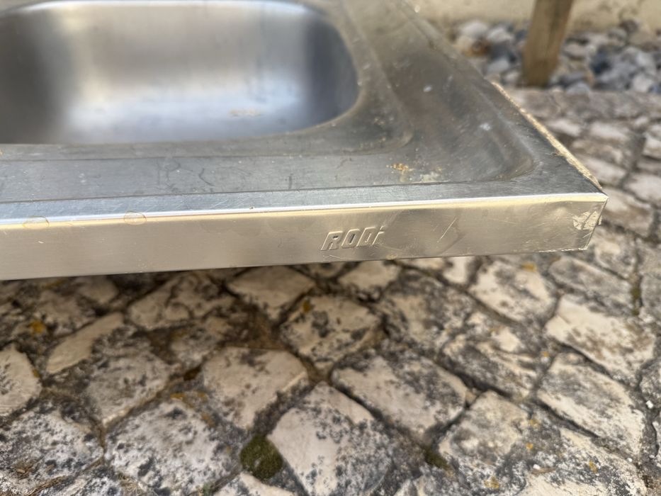Lava-loiças Rodi com cuba dupla em inox