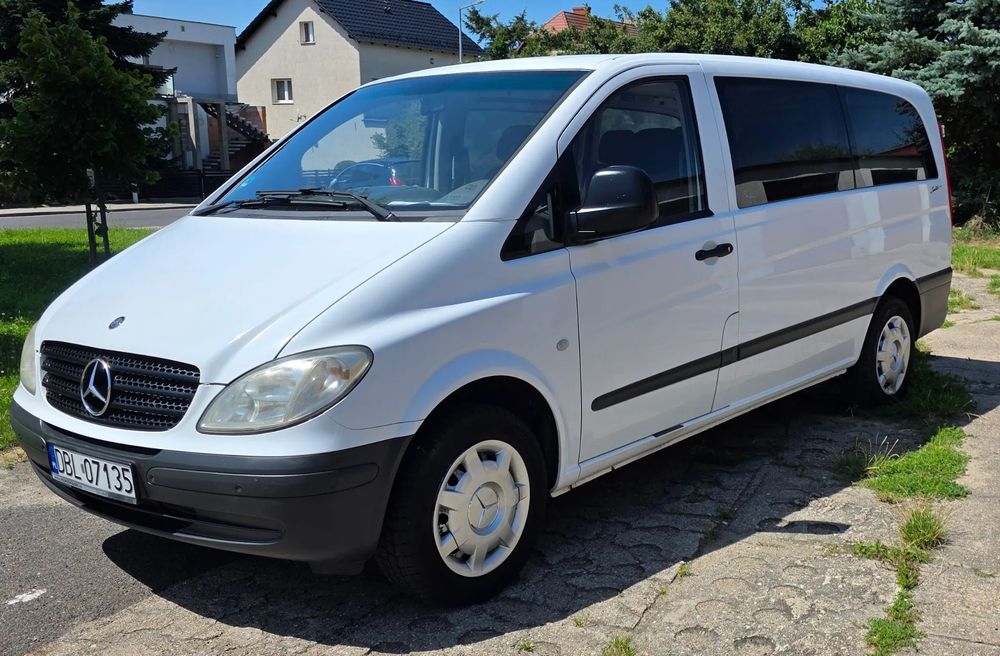 Mercedes-Benz VITO 150CDI  09r 2.2 CDI 150PS OM646 6osób klima,tempomat,2x PDC, ZAMIANA !!