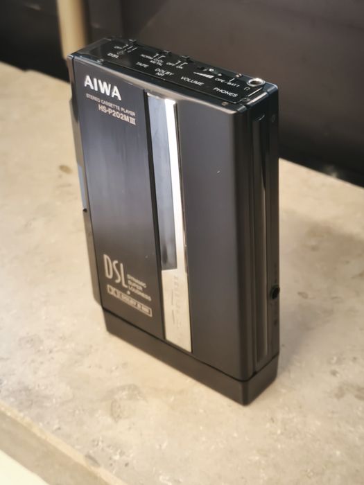 Касетний плеєр Aiwa HS-P202MIII ! Dolby B/C ! Реверс !