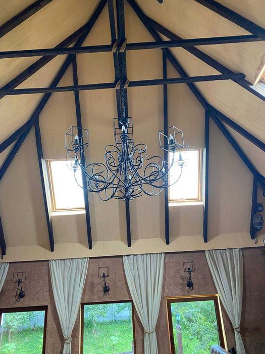 Люстра навісна металева в наявності 2шт по 5000грн