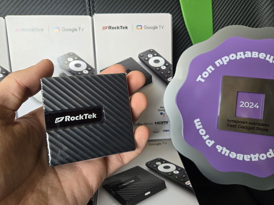 Смарт приставка RockTek GB1 2/32 ГБ, Realtek RTD1315, Netflix 4K