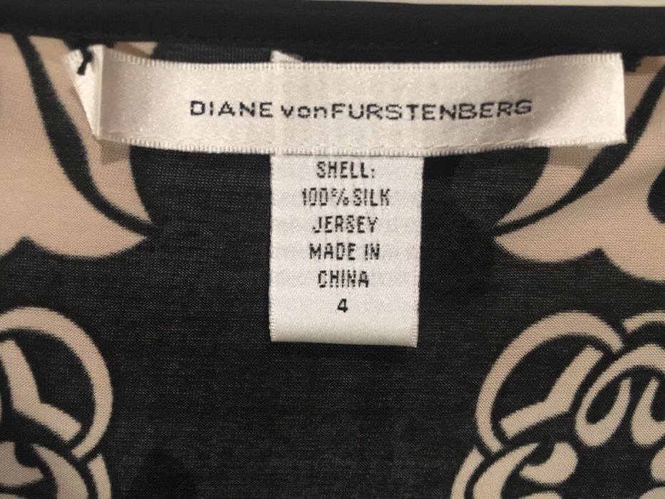 Jedwabna sukienka Diane von Furstenberg