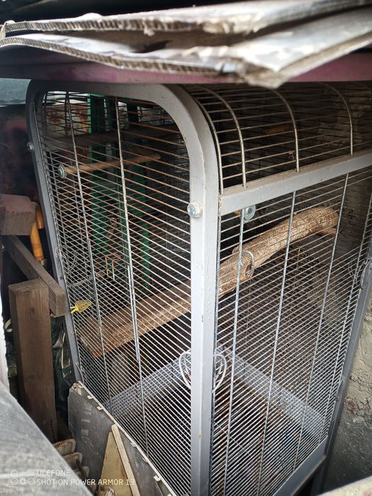 Кллітки вольєри для папуг