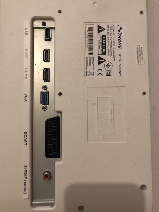 Tv Strong 20” white