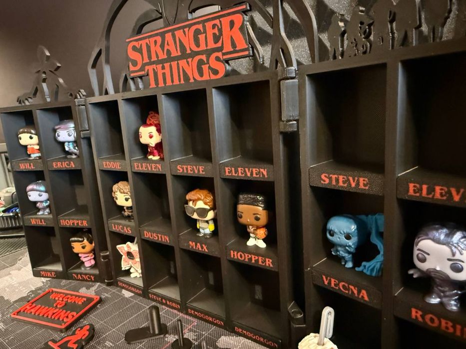 ‼️В НАЯВНОСТІ‼️Поличка підставка для фігурок Stranger Things