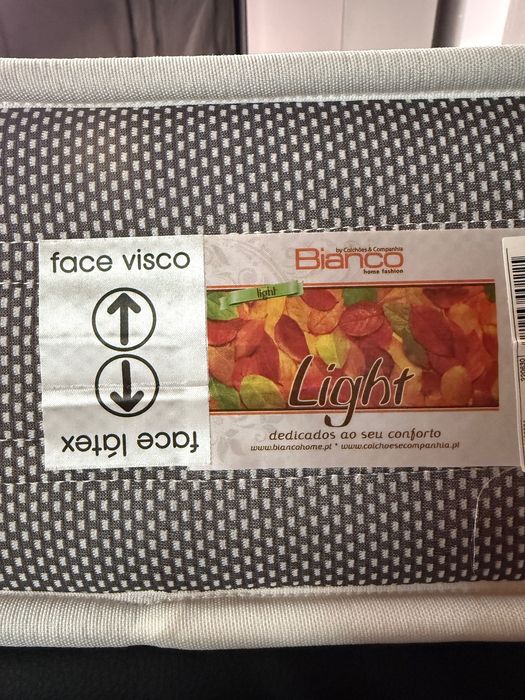 Conjunto Canapé 195x140 + Colchão Visco/Látex