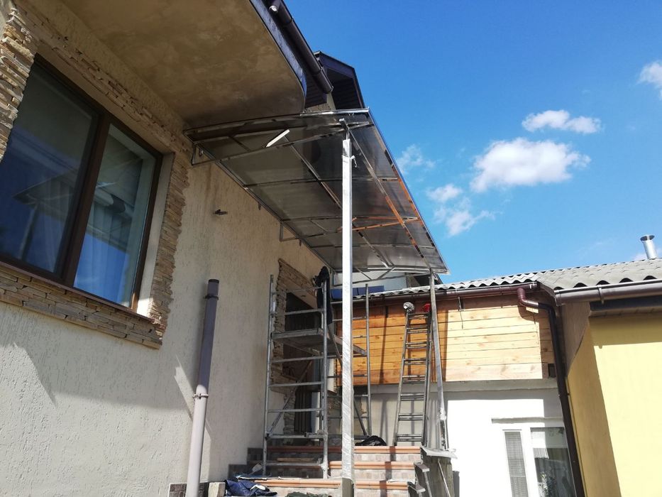 Перила,Поручні,Стелажи,Пандуси,Баки,Сходи в басейн,Відбійники,Козирки