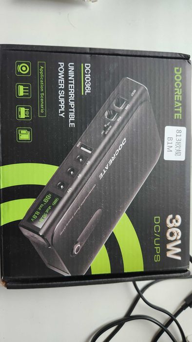 UPS для роутера, терминала DC1018L, DC1036L 14000mAh + 4x18650