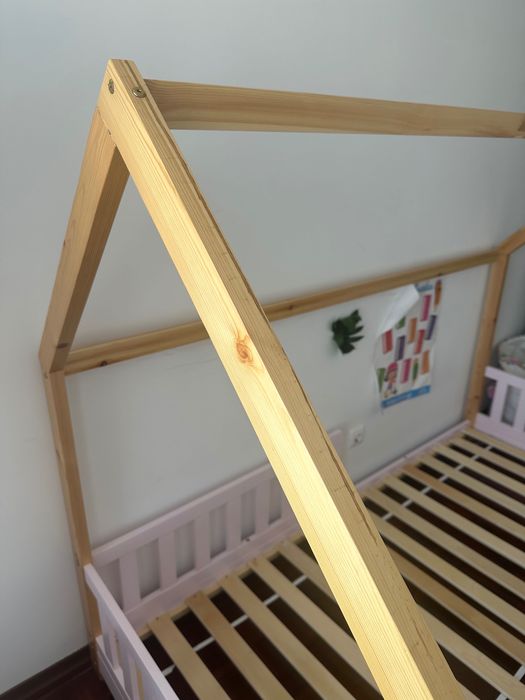 Cama Montessori Rosa