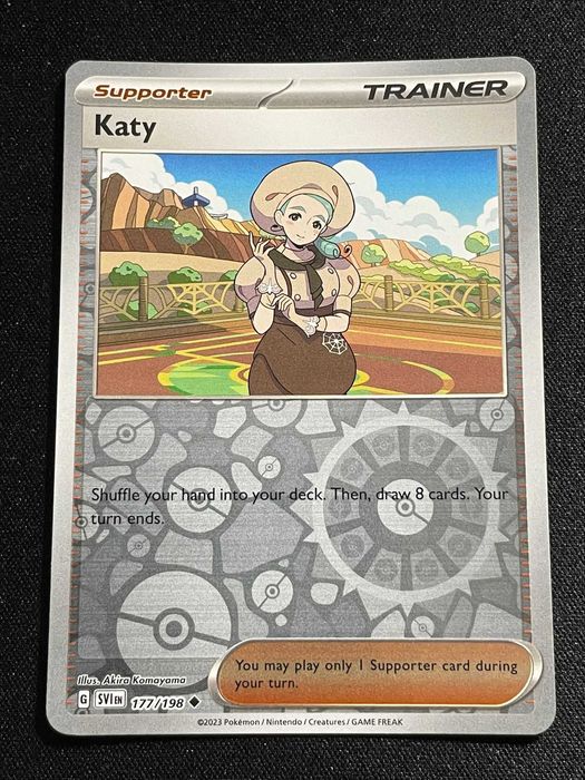 Carta Pokémon Katy 177/198 Scarlet & Violet