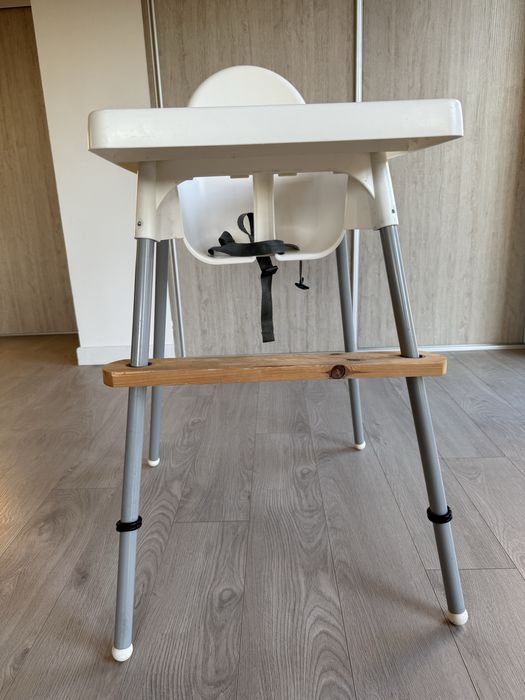 Krzeselko do karminia ikea antilop z podnóżkiem