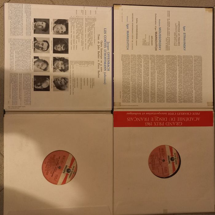 Conjunto de discos em Vinil de Musica classica