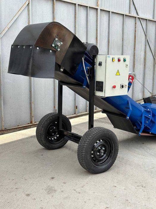 Разгрузчик/загрузчик вагонов Хоппер, ленточный, шнековый