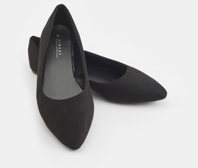 Балетки чорні