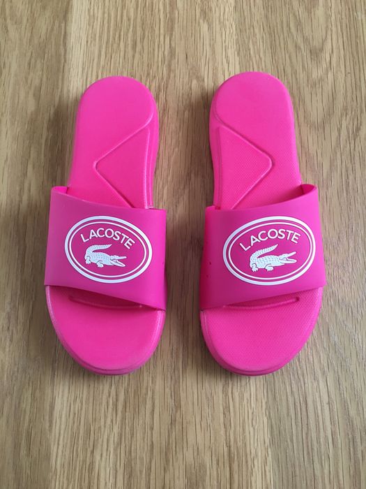 Дитячі шлепанці тапки Lacoste