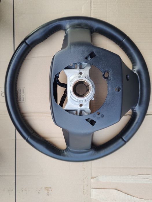 Руль Toyota Corolla E21, шкіра з підігрівом