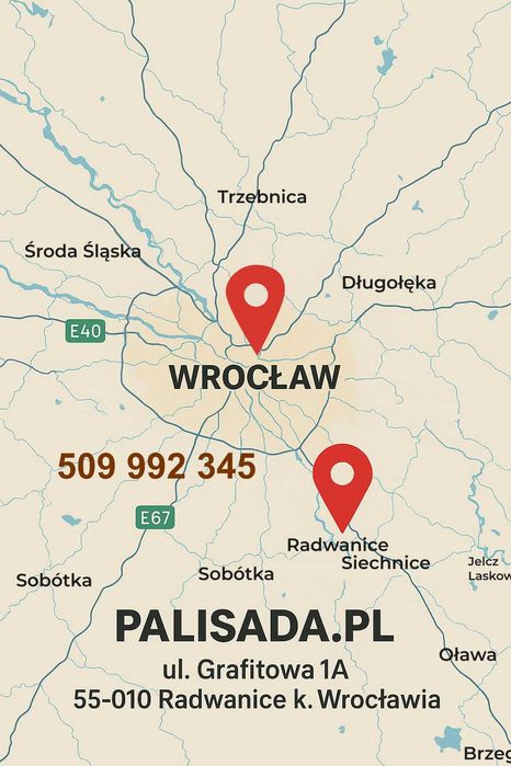Ogrodzenie panelowe - Wrocław i okolice - Panel 3D 2D - Dostawa gratis
