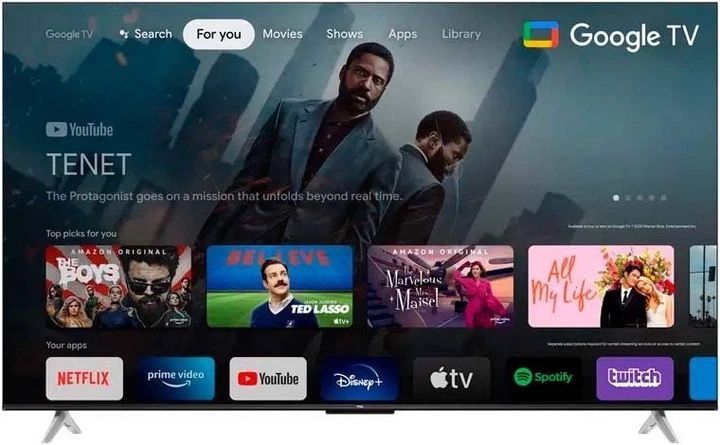 Телевізор TCL 43" 43P638