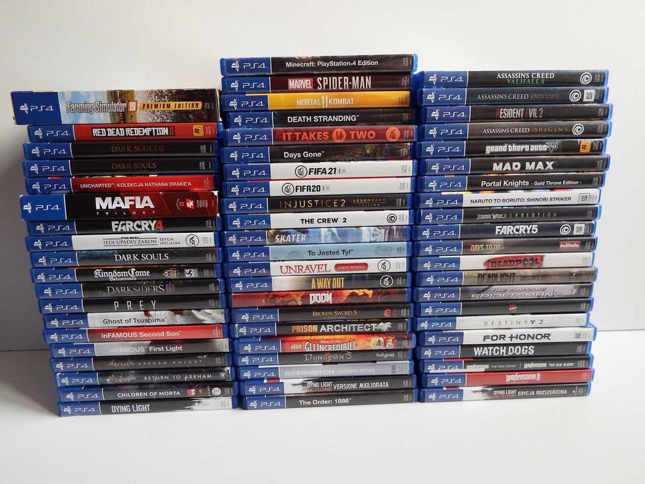 PS4 GRY Z A M I A N A sprawdź ! masa ciekawych tytułów !