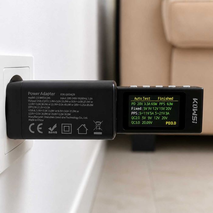 Швидка зарядка 65W 100W 25W GaN4 Pro  блок зарядки 65W