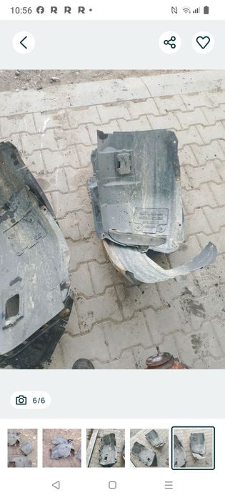 Nadkole prawe lewe BMW E90 E91