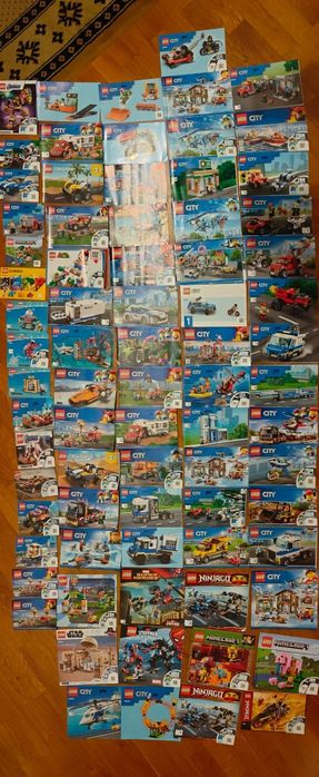 Lego Instruções Ferrari, City, Varios