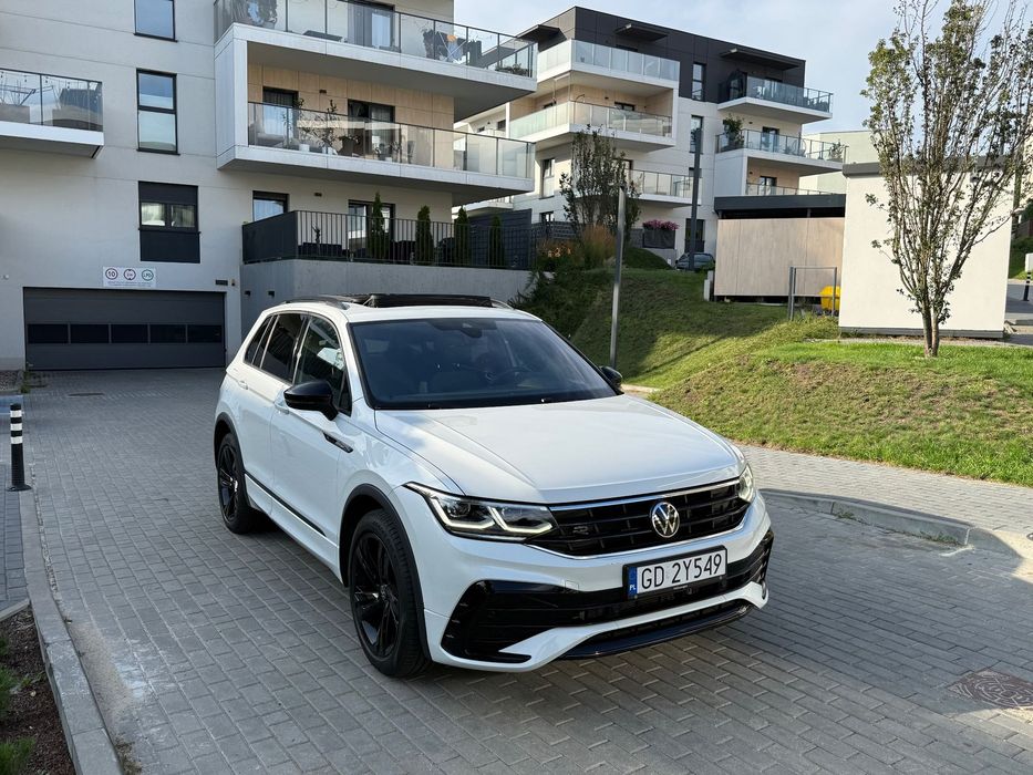 Volkswagen Tiguan Volkswagen Tiguan 2.0 TSI 4Mot R-Line DSG Pakiet Black Oryx IQ Light