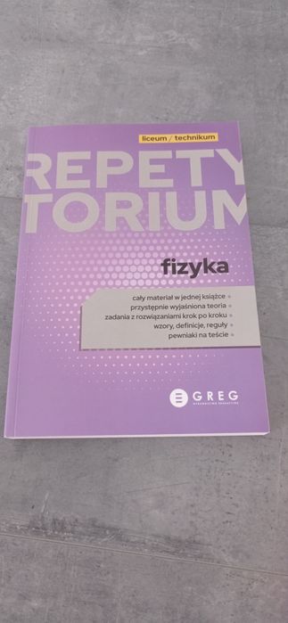 Repetytorium z fizyki liceum technikum szkoła średnia