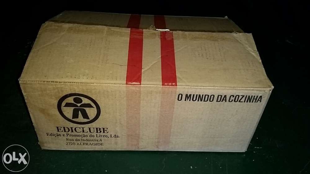 O mundo da cozinha. Coleção de 14 livros. Novos e ainda plastificados.
