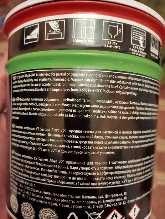 Фарба автомобільна