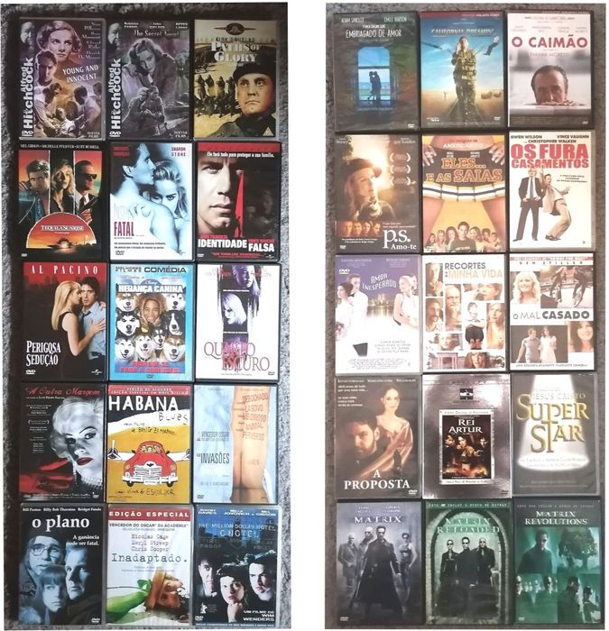 LOTE 215 DVD's Originais (LOTE 49)