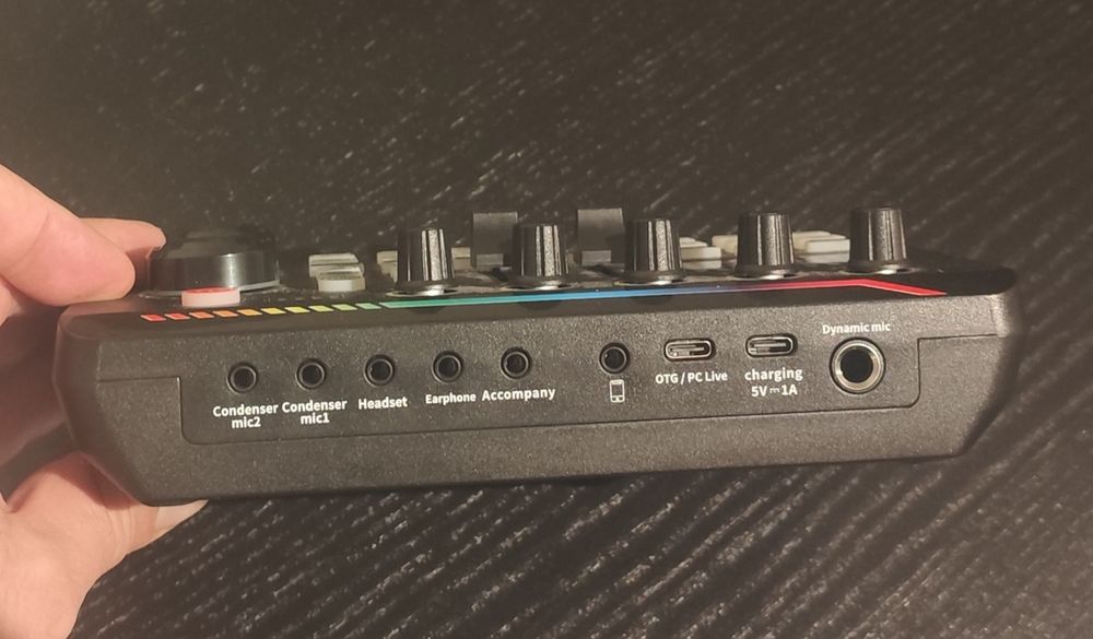 Mini Mixer com bateria  integrada