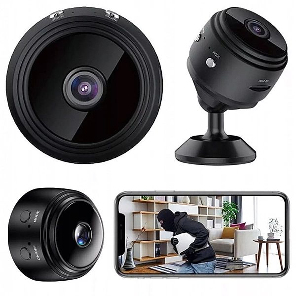 Mini Kamera A9 Wifi Hd Rejestrator Czujnik Ruchu